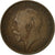 Moneda, Gran Bretaña, George V, 1/2 Penny, 1916, MBC, Bronce, KM:809