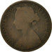 Coin, Great Britain, Victoria, 1/2 Penny, 1875, VG(8-10), Bronze, KM:754