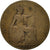 Monnaie, Grande-Bretagne, George V, 1/2 Penny, 1919, TB, Bronze, KM:809