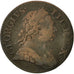 Great Britain, George III, 1/2 Penny, 1775, VF(20-25), Copper, KM:601