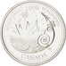 Coin, Canada, Elizabeth II, 25 Cents, 2000, Royal Canadian Mint, Ottawa