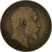 Great Britain, Edward VII, 1/2 Penny, 1906, VF(30-35), Bronze, KM:793.2