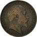 Great Britain, Edward VII, 1/2 Penny, 1902, EF(40-45), Bronze, KM:793.1