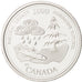 Canada, Elizabeth II, 25 Cents, 2000, Nature, Ottawa, PROOF, KM 382a
