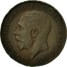 Munten, Groot Bretagne, George V, Farthing, 1925, ZF, Bronze, KM:808.2