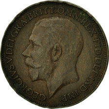 Coin, Great Britain, George V, Farthing, 1925, EF(40-45), Bronze, KM:808.2