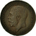 Coin, Great Britain, George V, Farthing, 1925, EF(40-45), Bronze, KM:808.2