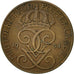 Monnaie, Suède, Gustaf V, 5 Öre, 1934, TTB, Bronze, KM:779.2