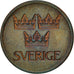 Coin, Sweden, Gustaf VI, 5 Öre, 1973, AU(50-53), Bronze, KM:845