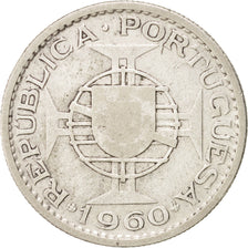Mozambique, 10 Escudos, 1960, Silver, KM:79