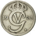 Monnaie, Suède, Gustaf V, 10 Öre, 1920, TTB+, Nickel-Bronze, KM:795