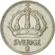 Coin, Sweden, Gustaf V, 10 Öre, 1944, AU(50-53), Silver, KM:813