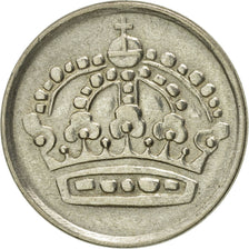 Coin, Sweden, Gustaf VI, 10 Öre, 1958, AU(50-53), Silver, KM:823