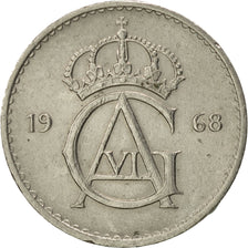 Sweden, Gustaf VI, 10 Öre, 1968, AU(50-53), Copper-nickel, KM:835