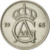 Sweden, Gustaf VI, 50 Öre, 1965, AU(55-58), Copper-nickel, KM:837