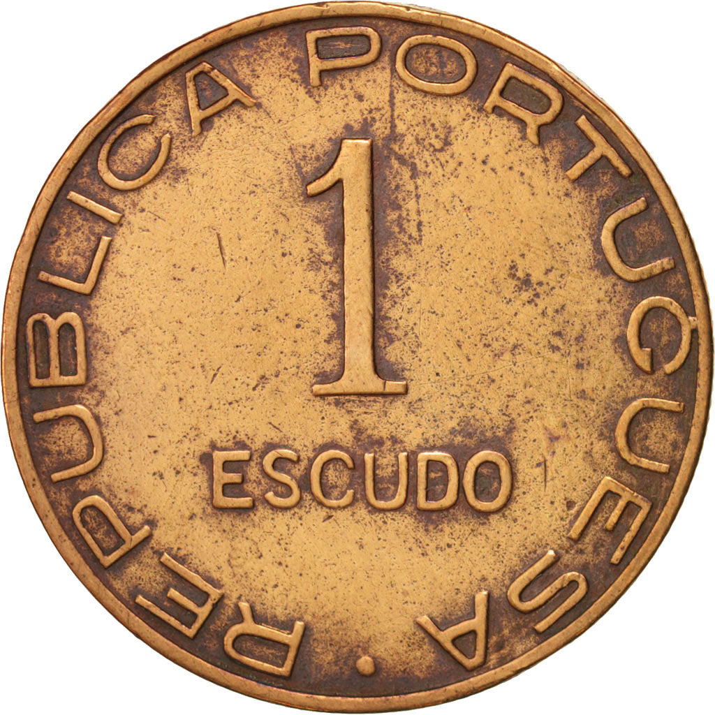 Mozambique, Escudo, 1945, Bronze, KM:74