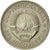 Moneta, Jugosławia, 5 Dinara, 1972, AU(50-53), Miedź-Nikiel-Cynk, KM:58