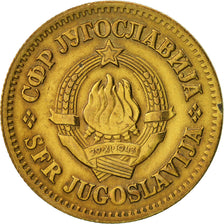 Coin, Yugoslavia, 50 Para, 1965, AU(50-53), Brass, KM:46.1