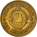 Coin, Yugoslavia, 50 Para, 1973, AU(50-53), Brass, KM:46.1