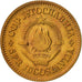 Moneta, Jugosławia, 20 Para, 1975, AU(50-53), Mosiądz, KM:45
