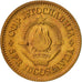 Moneta, Iugoslavia, 20 Para, 1975, BB+, Ottone, KM:45