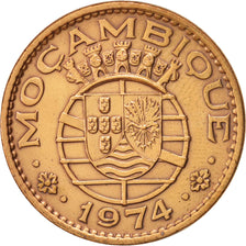 Mozambique, Escudo, 1974, Bronze, KM:82
