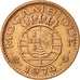 Mozambique, Escudo, 1974, Bronze, KM:82
