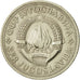 Moneda, Yugoslavia, 2 Dinara, 1971, MBC+, Cobre - níquel - cinc, KM:57
