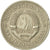 Moneda, Yugoslavia, 2 Dinara, 1980, MBC+, Cobre - níquel - cinc, KM:57