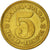 Monnaie, Yougoslavie, 5 Para, 1965, TTB+, Laiton, KM:42