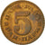Monnaie, Yougoslavie, 5 Para, 1973, TTB, Laiton, KM:43