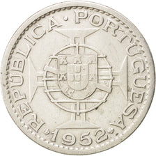 Mozambique, 20 Escudos, 1952, Silver, KM:80
