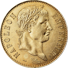 France, Medal, Reproduction 1 Franc Napoléon Ier 1808, MS(64), Bronze