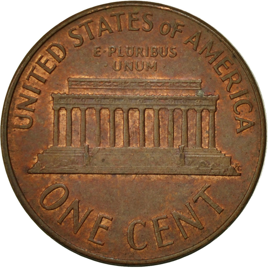 Coin, United States, Lincoln Cent, Cent, 1966, U.S. Mint, Philadelphia