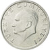 Coin, Turkey, 25 Lira, 1988, AU(55-58), Aluminum, KM:975
