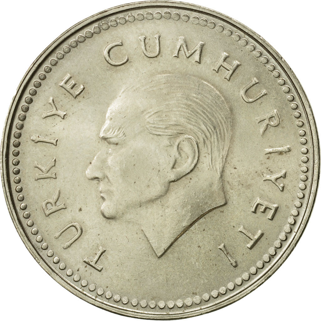 Monnaie, Turquie, 5000 Lira, 1992, TTB+, Nickel-Bronze, KM:1025