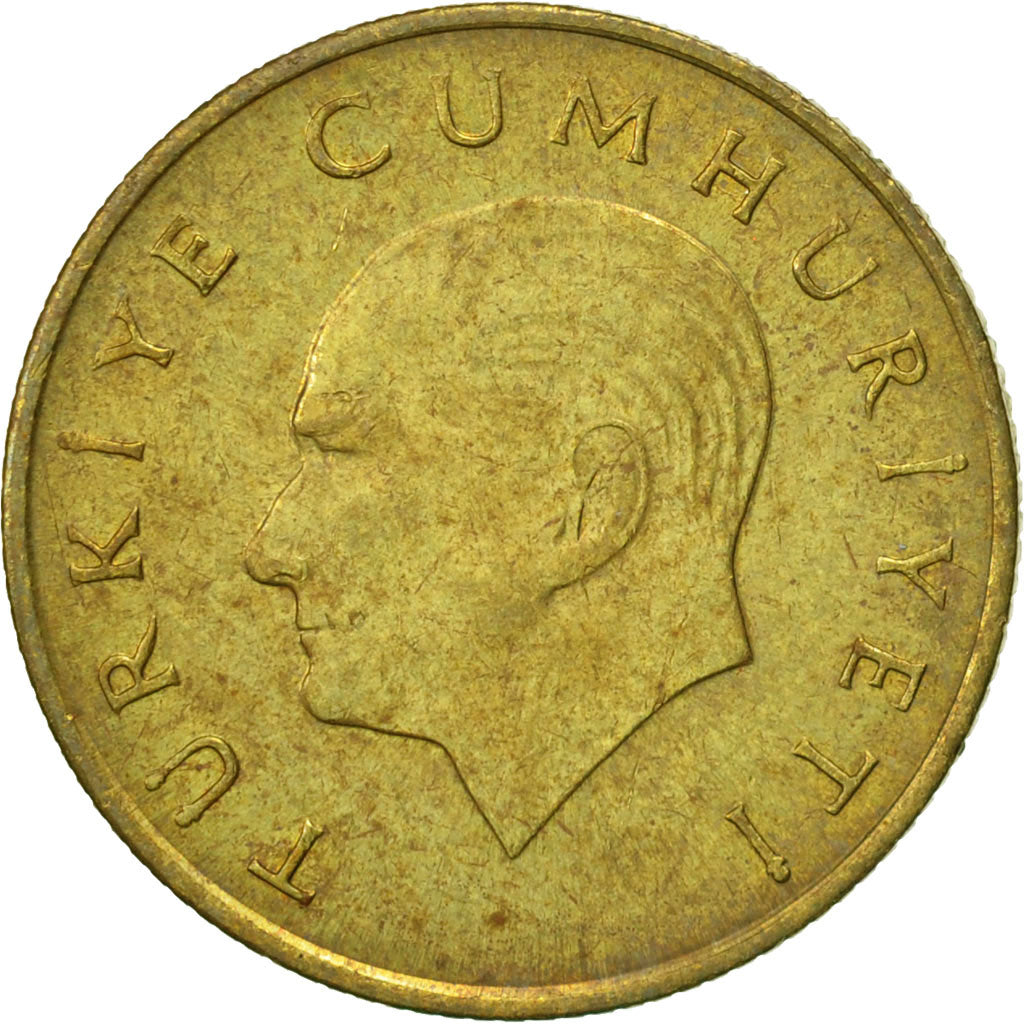 Coin, Turkey, 100 Lira, 1989, EF(40-45), Aluminum-Bronze, KM:988