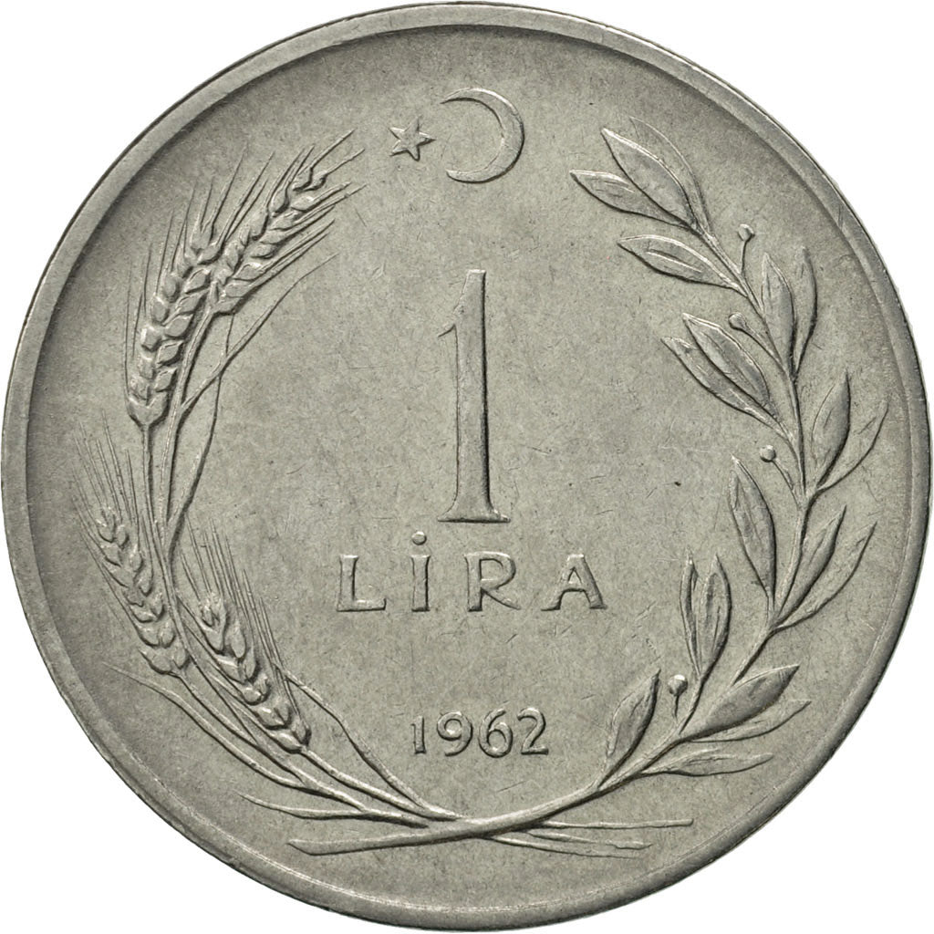 Monnaie, Turquie, Lira, 1962, SUP, Stainless Steel, KM:889a.1