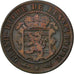 Coin, Luxembourg, William III, 10 Centimes, 1870, Utrecht, VF(30-35), Bronze
