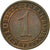 Moneta, GERMANIA, REPUBBLICA DI WEIMAR, Reichspfennig, 1931, Muldenhütten, MB+