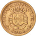 Mozambique, 10 Centavos, 1961, Bronze, KM:83