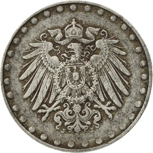 GERMANY - EMPIRE, 10 Pfennig, 1916, Karlsruhe, EF(40-45), Iron, KM:20
