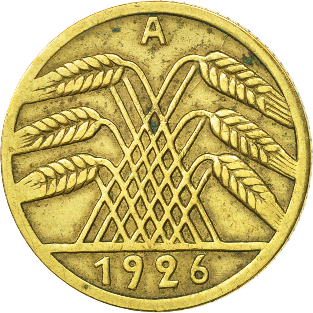 Coin, GERMANY, WEIMAR REPUBLIC, 5 Reichspfennig, 1926, Berlin, EF(40-45)