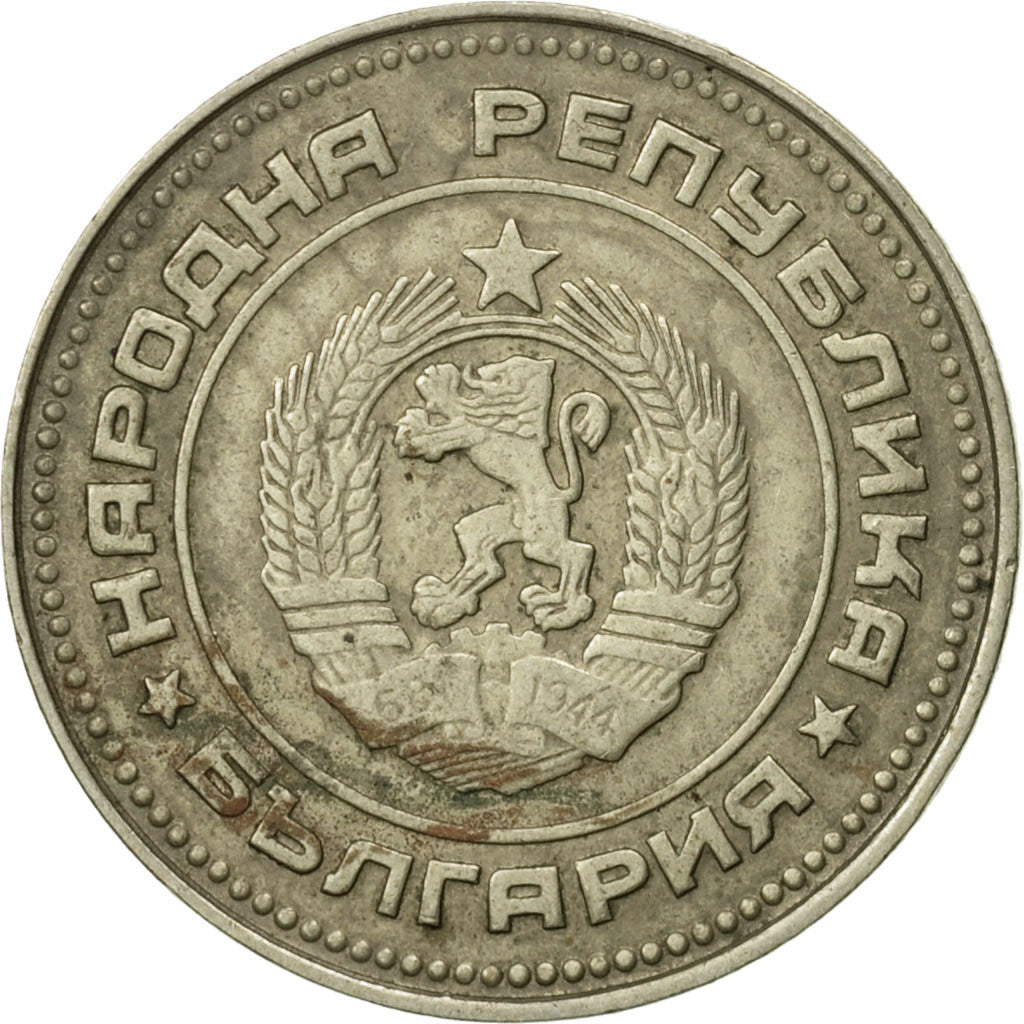 Monnaie, Bulgarie, 10 Stotinki, 1974, TTB, Nickel-brass, KM:87