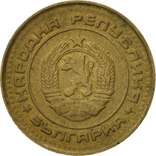 Coin, Bulgaria, Stotinka, 1988, EF(40-45), Brass, KM:84