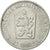 Moneda, Checoslovaquia, 25 Haleru, 1963, MBC+, Aluminio, KM:54