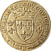 France, Medal, Reproduction Ecu à la Couronne de Louis XI, MS(65-70), Bronze