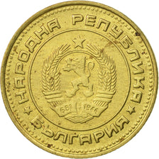 Bulgaria, 2 Stotinki, 1990, AU(55-58), Brass, KM:85
