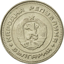 Bulgaria, 10 Stotinki, 1990, AU(55-58), Nickel-brass, KM:87