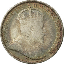 Canada, Edward VII, 5 Cents, 1908, Royal Canadian Mint, Ottawa, VF(30-35)